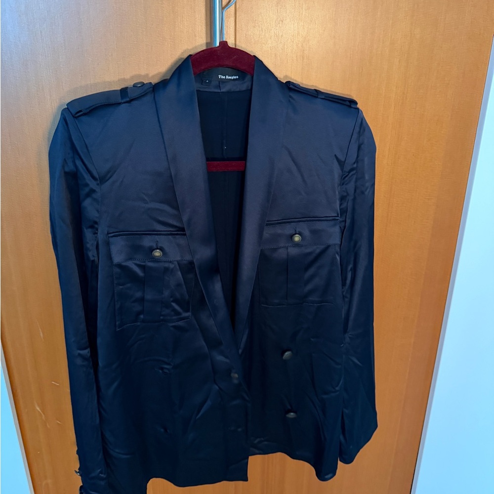 The Kooples Midnight Blue Military Jacket